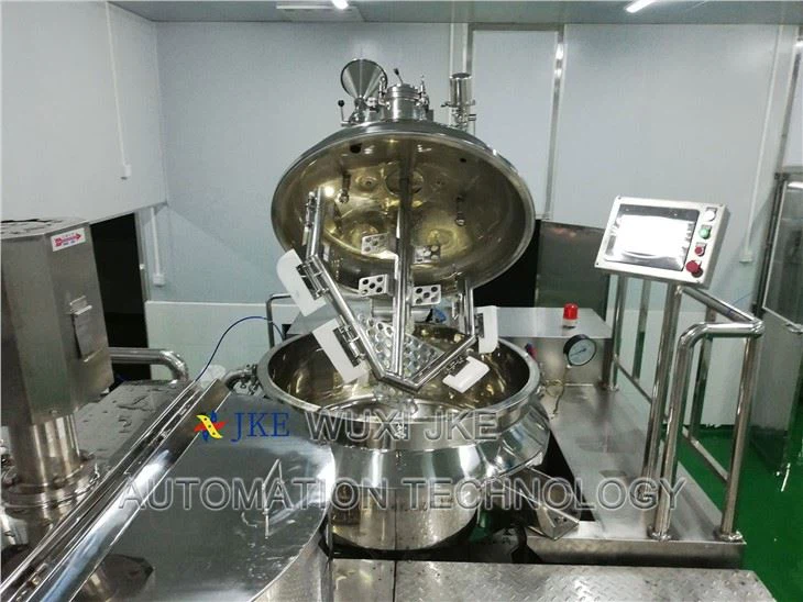 High shear vacuum emulsifying machine