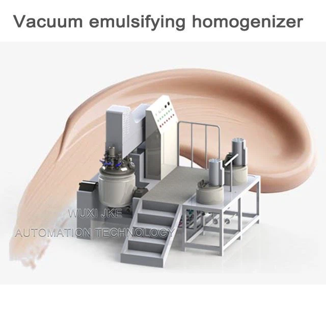 Lotion Machine Vacuum Emulsifying Mixer