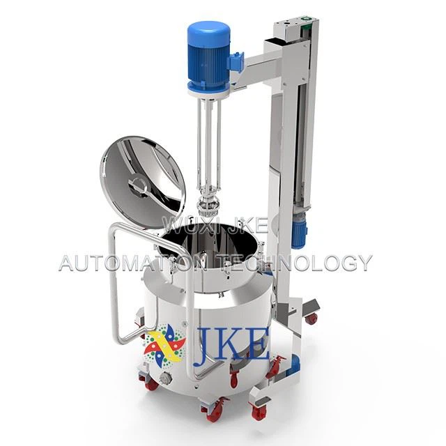 Pneumatic Lifting Emulsifying Machine