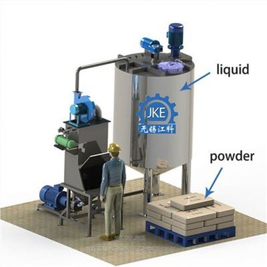 Industrial Liquid Powder Mixer