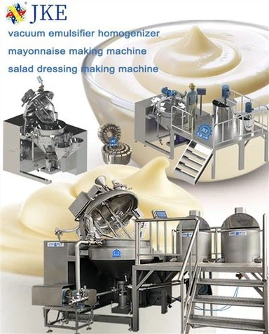 Stainless Steel Mayonnaise Emulsion Production Line