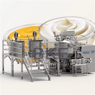 Mayonnaise Making Machine Vacuum Emulsifying Mixer